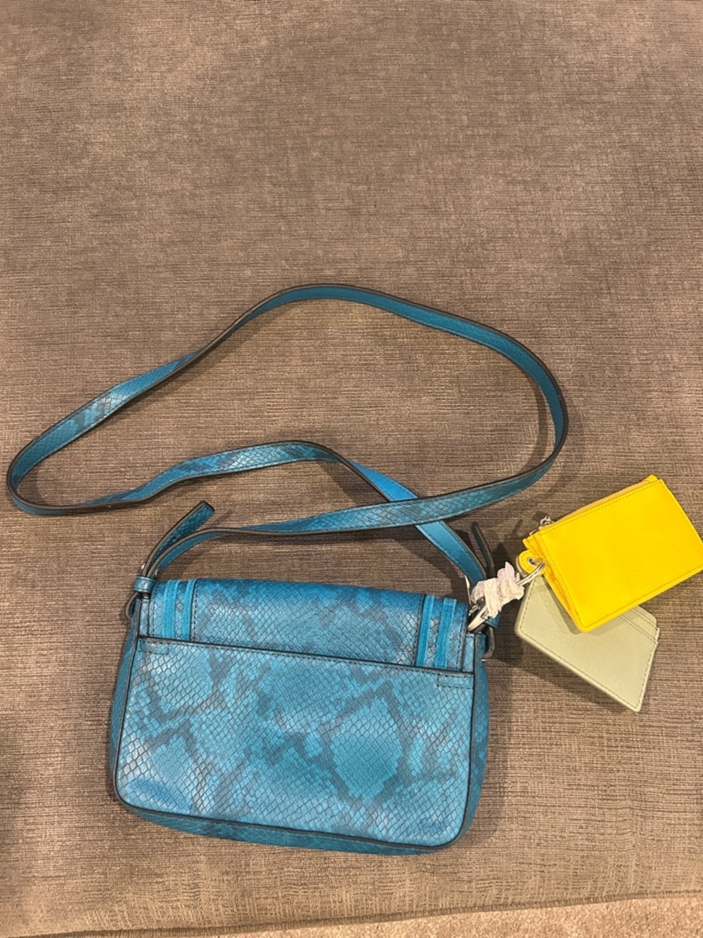 Fossil Millie Mini Bag. Color -Lagoon. New! - Picture 6 of 6